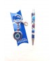 Kit Torcedor cruzeiro 01 caixa MDF com tampa + 01chaveiro +caneta +cordao